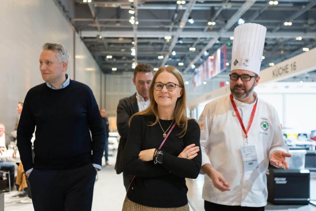 Zu Gast auf der IKA 2024 in Stuttgart, gemeinsam mit VKD-Präsident Daniel Schade. Foto: IKA/Culinary Olympics