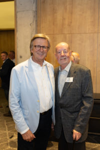 Wiedersehen in Frankfurt mit Rudolf Decker.