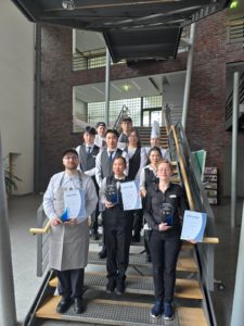 Drei Berufsgruppen traten im Berufsschulzentrum Hugo Junkers an.