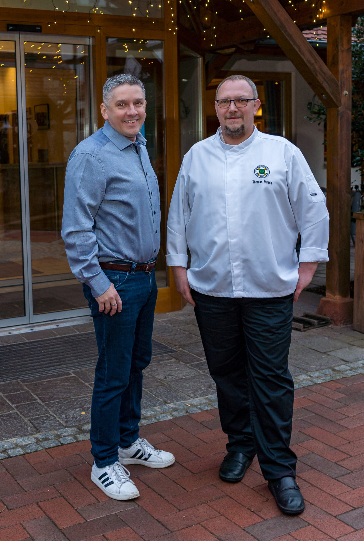 Gemeinsam mit Inhaber Jürgen Schwab (links im Bild) werden neue Ideen weiterentwickelt