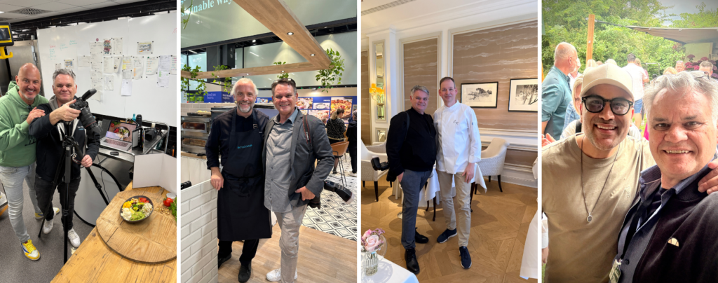 Namhafte Kollegen vor der Linse und immer mittendrin: Ingo bei der Arbeit.