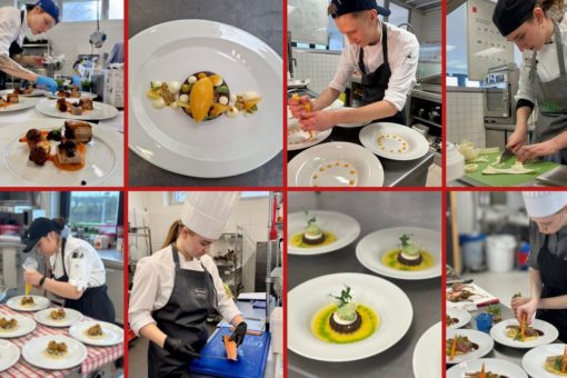 Talent auf über 400 Tellern: Azubis kochen um Finaleinzug