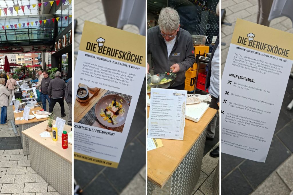 Live-Cooking mit dem Club der Berufsköche Mannheim/Ludwigshafen