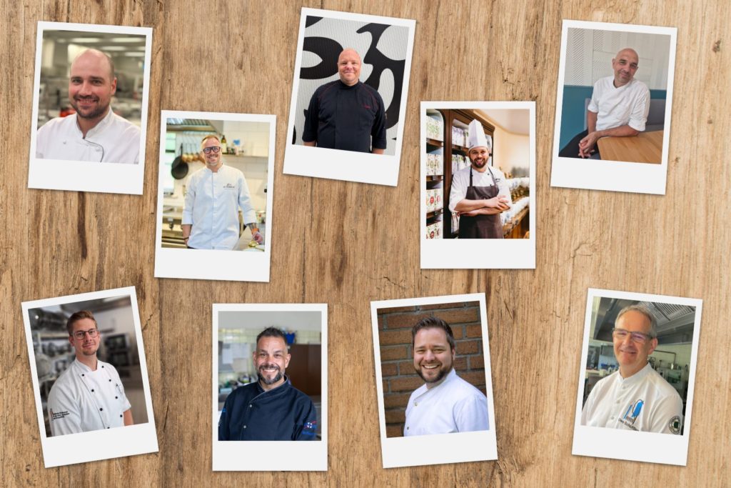Neun Gesichter für eine gute Kochausbildung