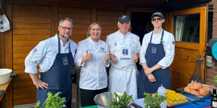 Heiße Grills, starke Teams